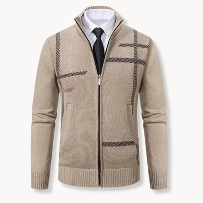 Sweter z Całkowitym Zapięciem