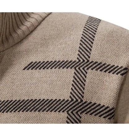 Sweter z Całkowitym Zapięciem