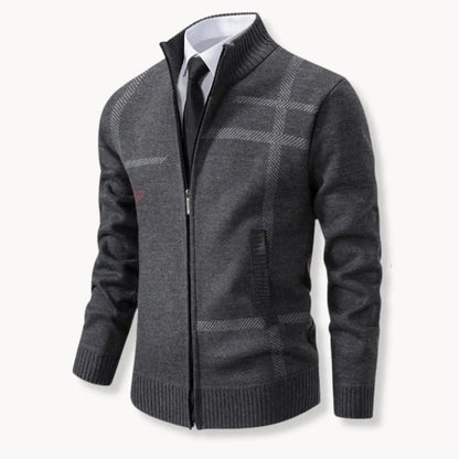 Sweter z Całkowitym Zapięciem