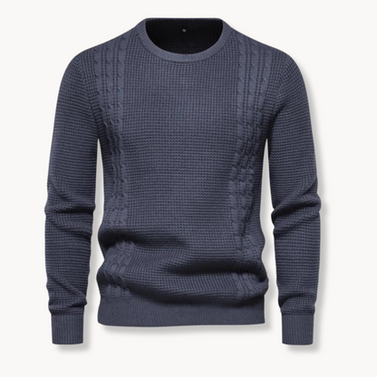 João - Sweter w wzór patchworkowy