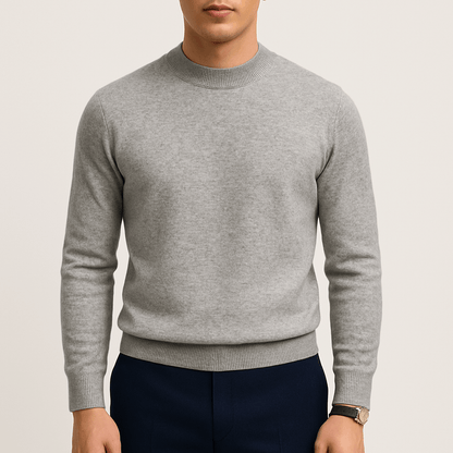 Sweter Dzianinowy - Dopasowany