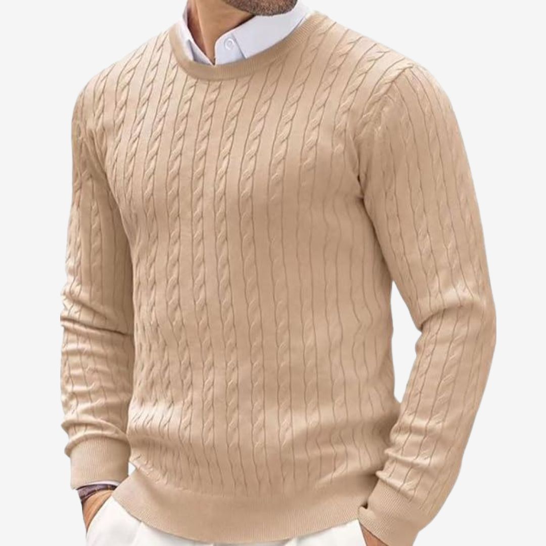 Constantino - Komfortowy Sweter Dzianinowy