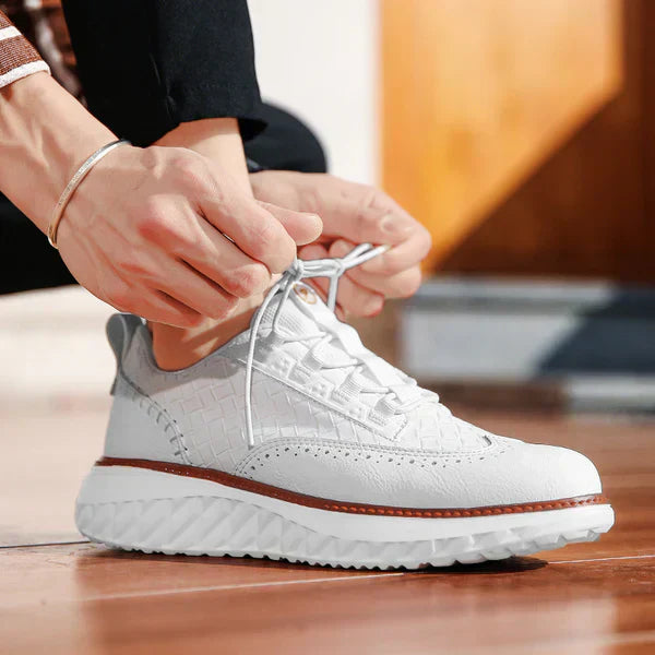 Salvador - Kožené Oxfordské Sneakers