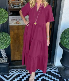 Carlota - Fluid Maxi Dress
