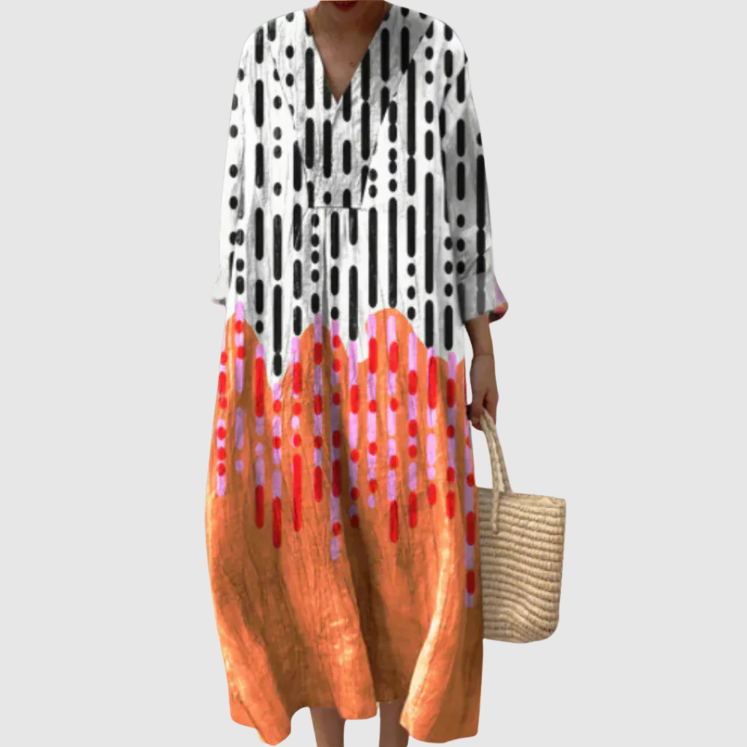 Liliana - Geometric Tunic Dress