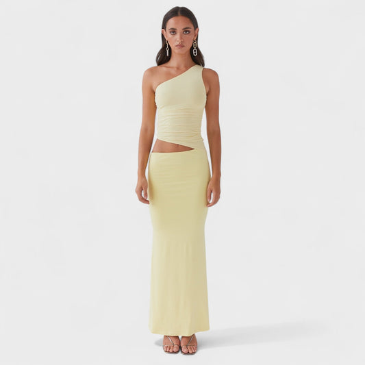 Serenela - Asymmetrical Maxi Dress