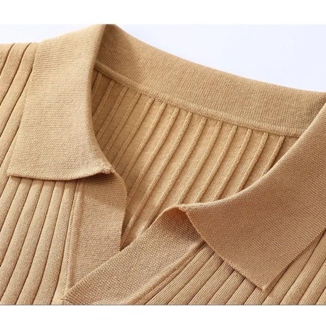 Lyocell Polo Shirt - Tailored Fit
