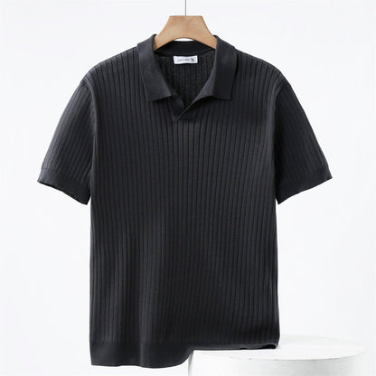 Stretch Fabric Polo Shirt