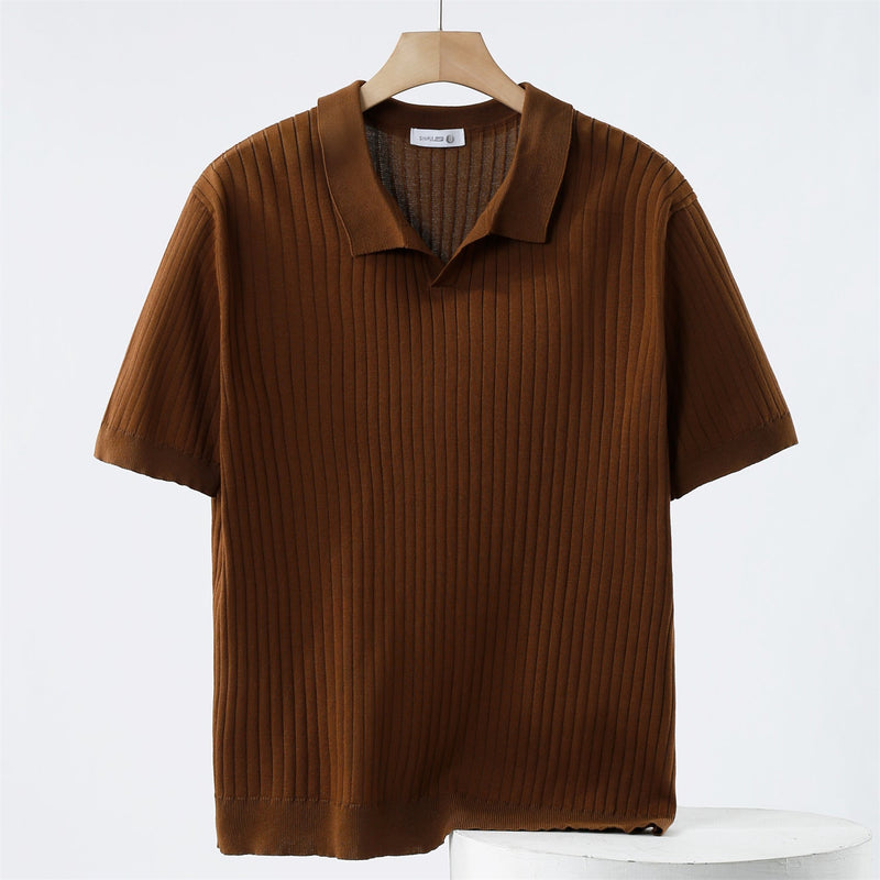 Stretch Fabric Polo Shirt