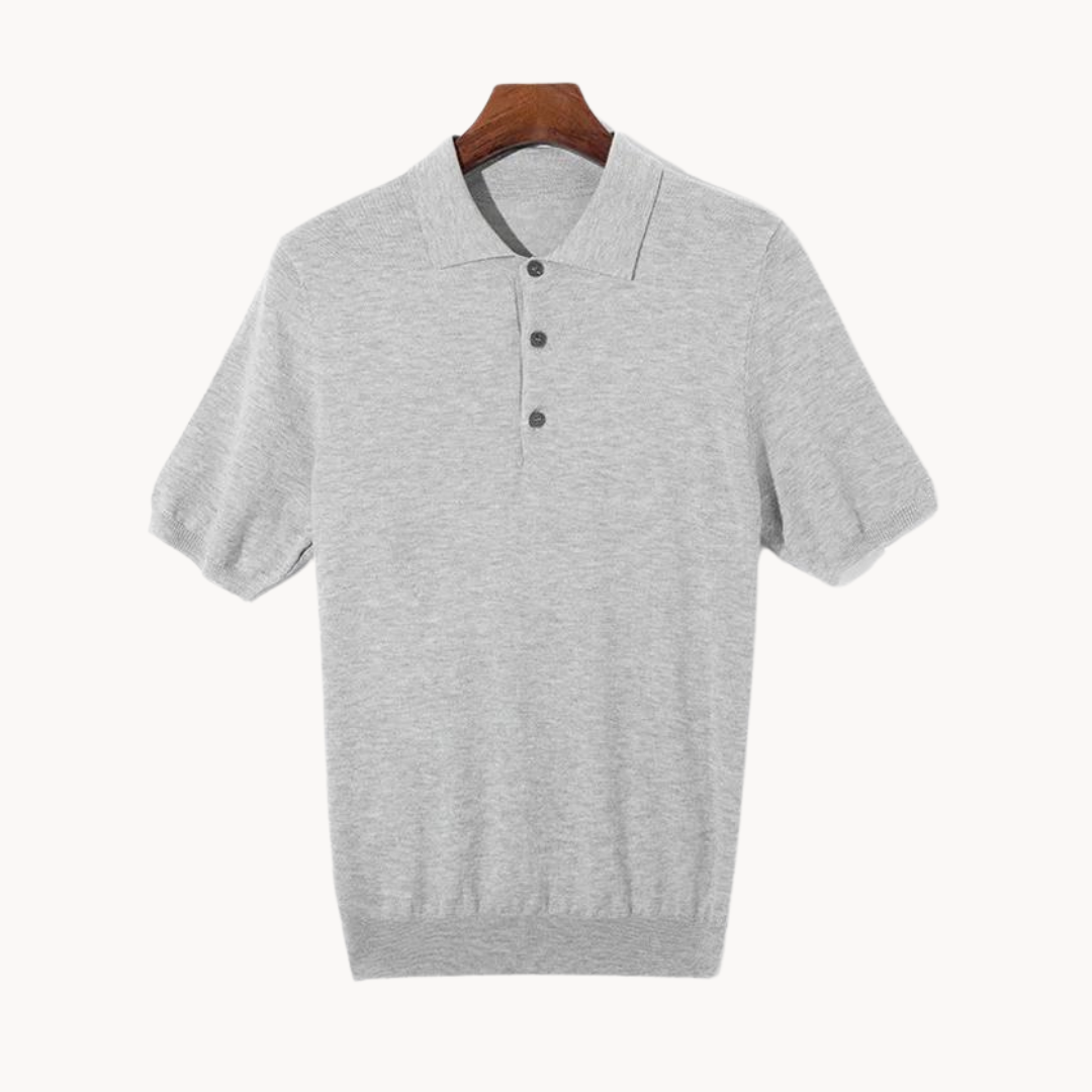 Polo T-shirt - Wykonana z Lekkości Naturalnych Włókien