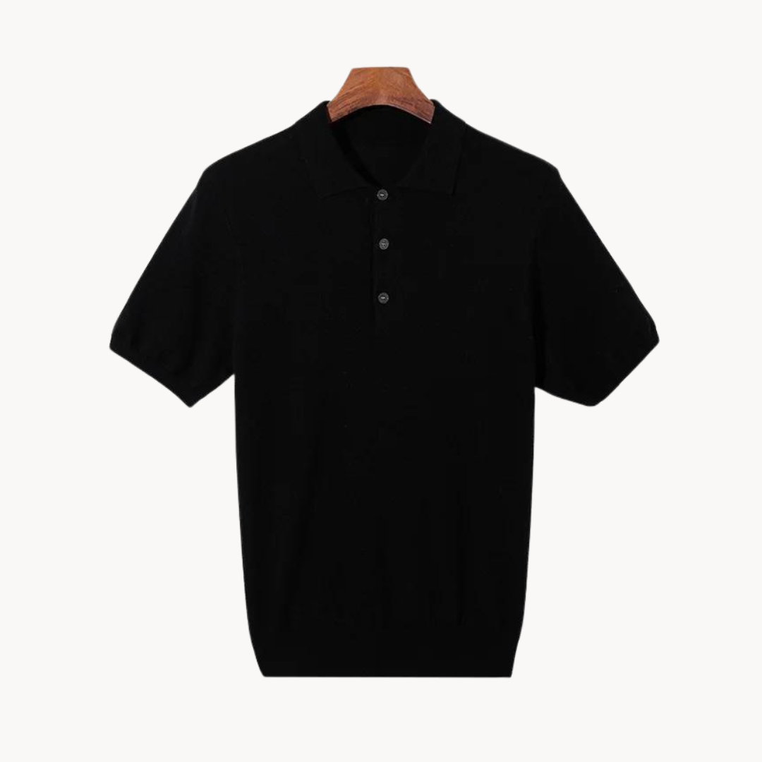 Polo T-shirt - Wykonana z Lekkości Naturalnych Włókien