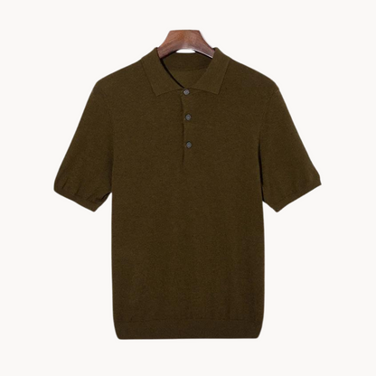 Polo T-shirt - Wykonana z Lekkości Naturalnych Włókien