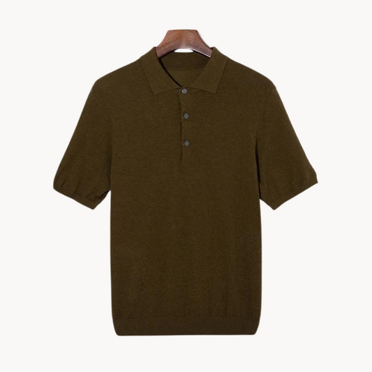 Polo T-shirt - Wykonana z Lekkości Naturalnych Włókien