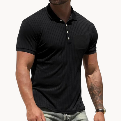Stylowa Koszula Polo - Komfortowa Mieszanka Materiałów