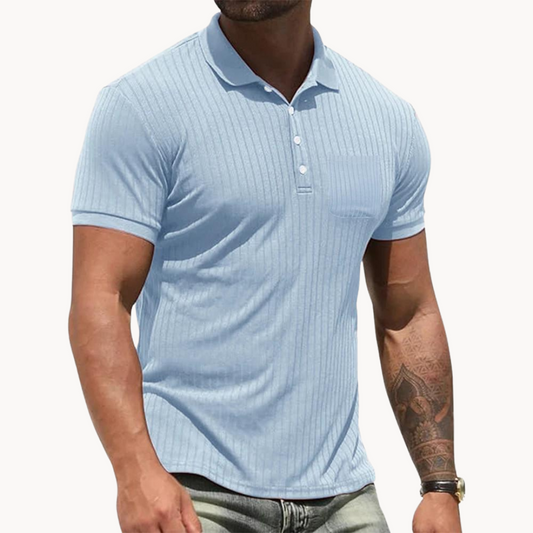 Polo tričko - Měkká směs s elegantním úzkým střihem