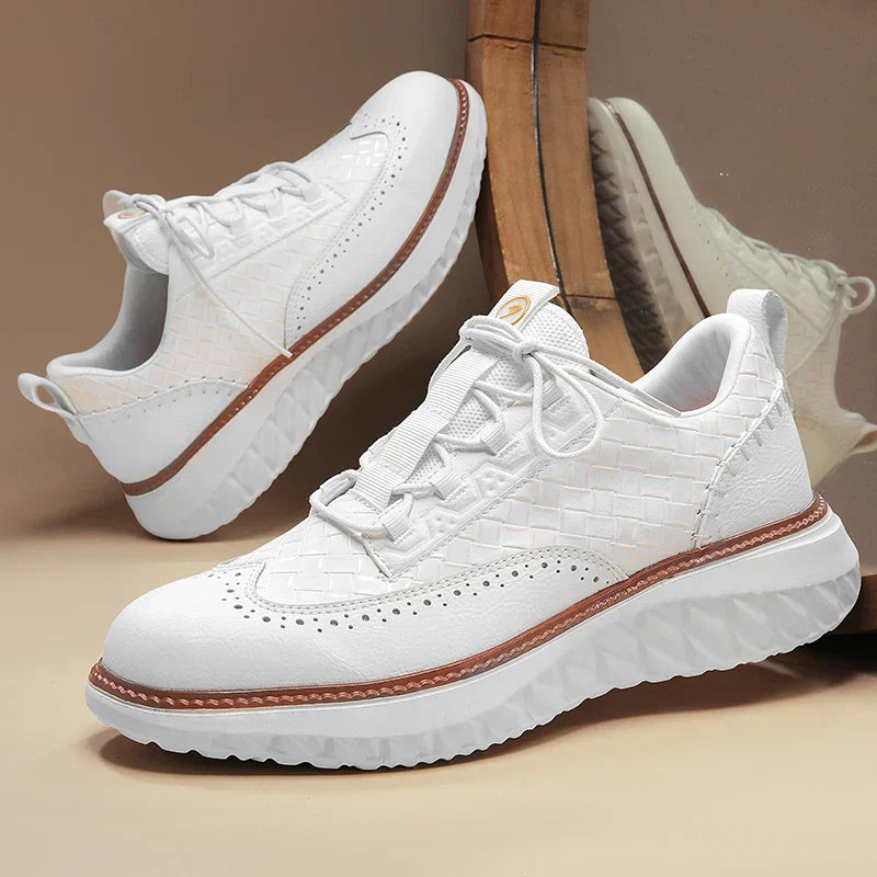 Salvador - Skórzane Oxford Sneakers