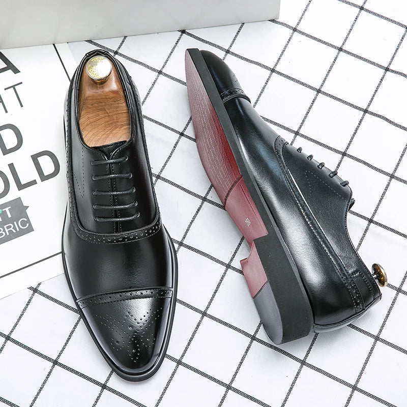 Mário - Stylowe Skórzane Buty