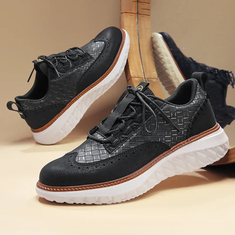 Salvador - Kožené Oxfordské Sneakers