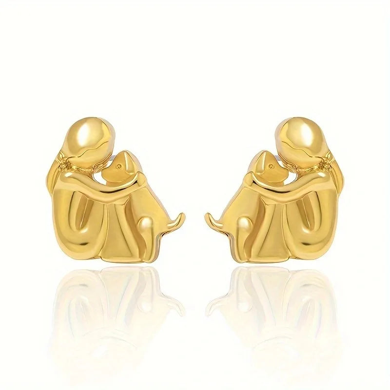 Cão Abraço - Earrings