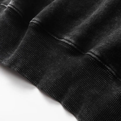 Fleece Sweater with a Textured Surface