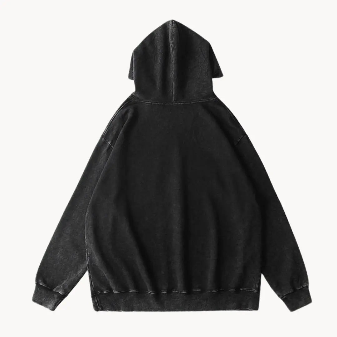 Fleece Sweater with a Textured Surface