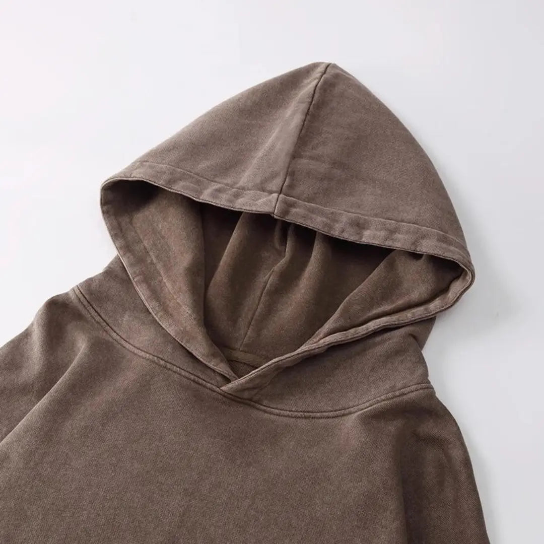 Fleece Sweater with a Textured Surface