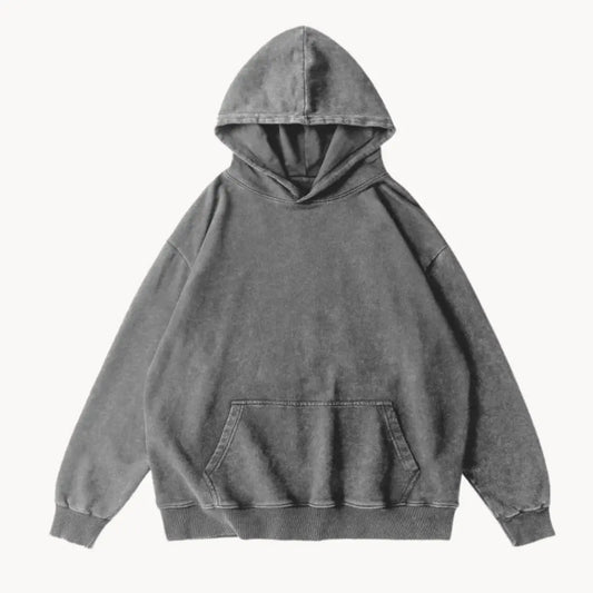 Fleece Sweater with a Textured Surface