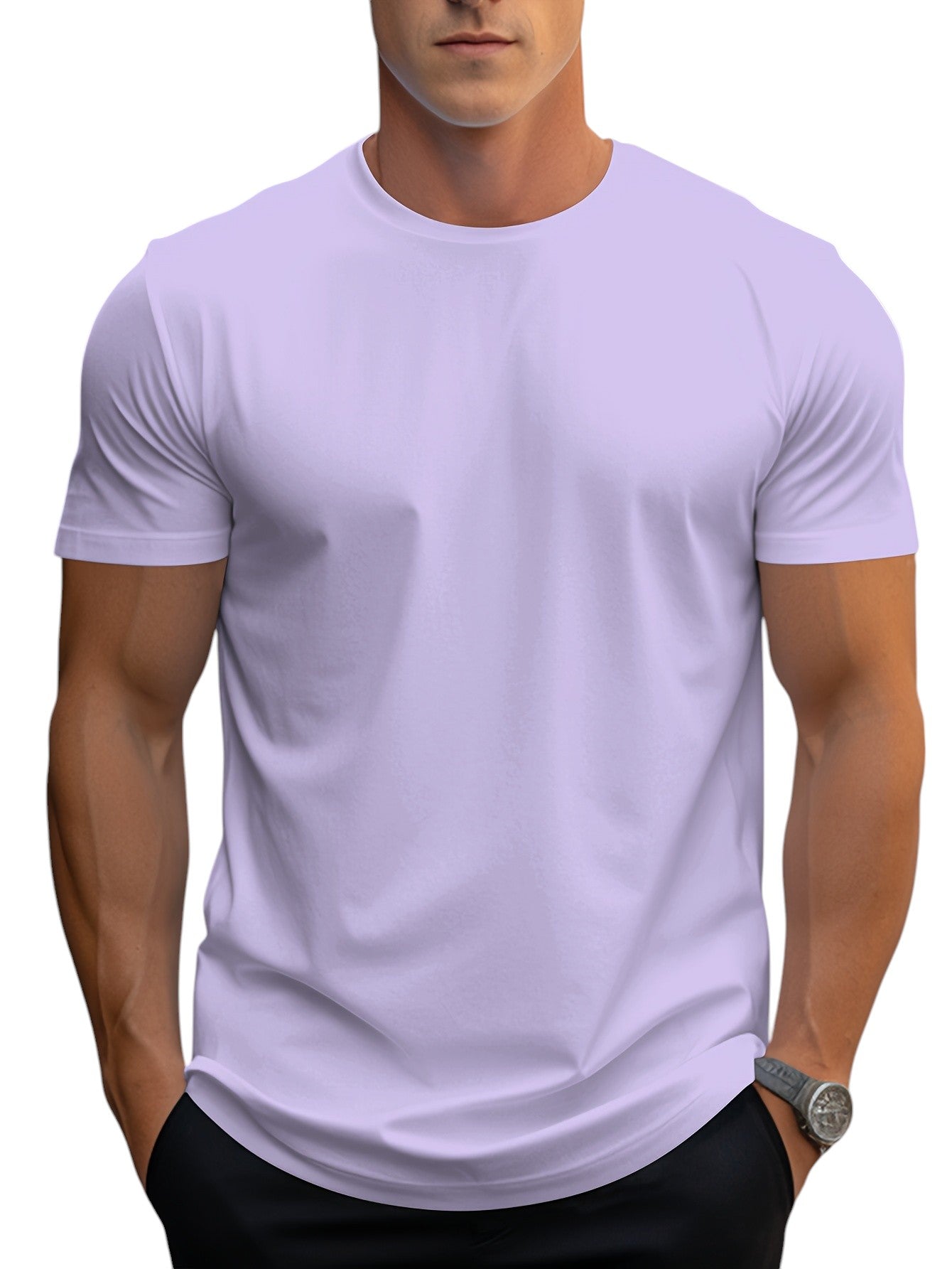 Tričko - Regular Fit s Měkkým Výstřihem
