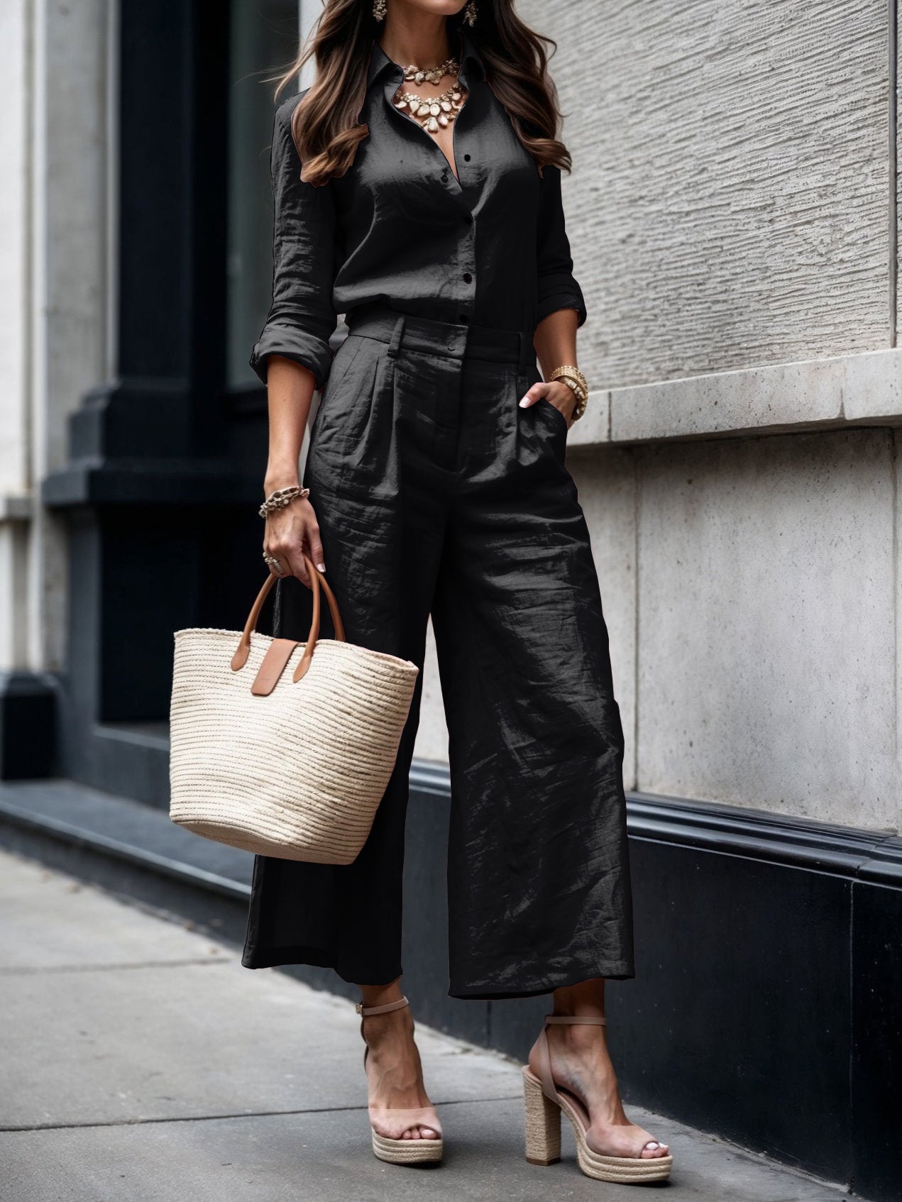 Isadora - Růžový Casual Chic Styl