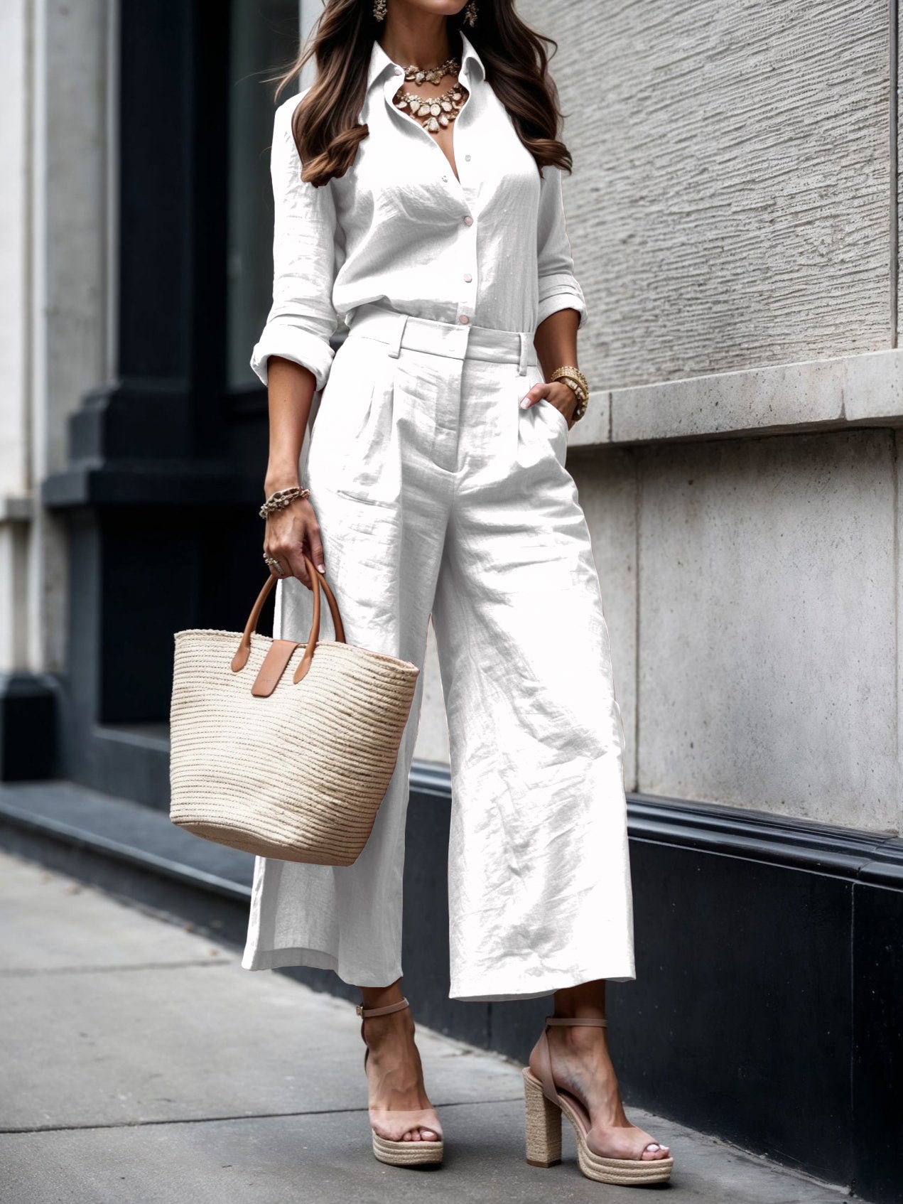 Isadora - Růžový Casual Chic Styl