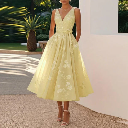 Catarina - Elegantní Midi Šaty pro Každou Příležitost