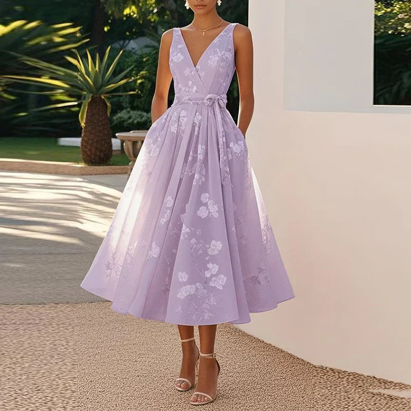 Catarina - Elegantní Midi Šaty pro Každou Příležitost
