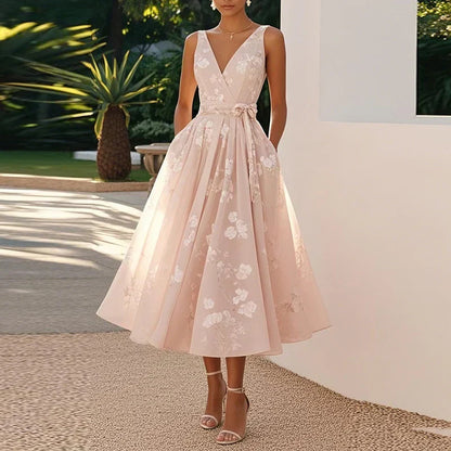Catarina - Elegantní Midi Šaty pro Každou Příležitost