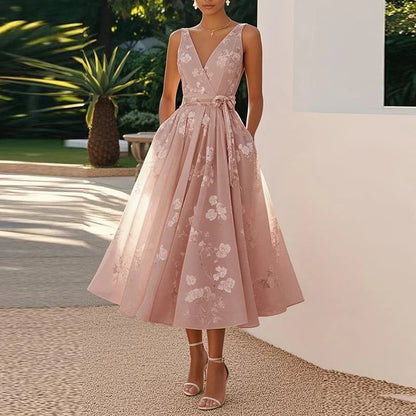 Catarina - Elegantní Midi Šaty pro Každou Příležitost