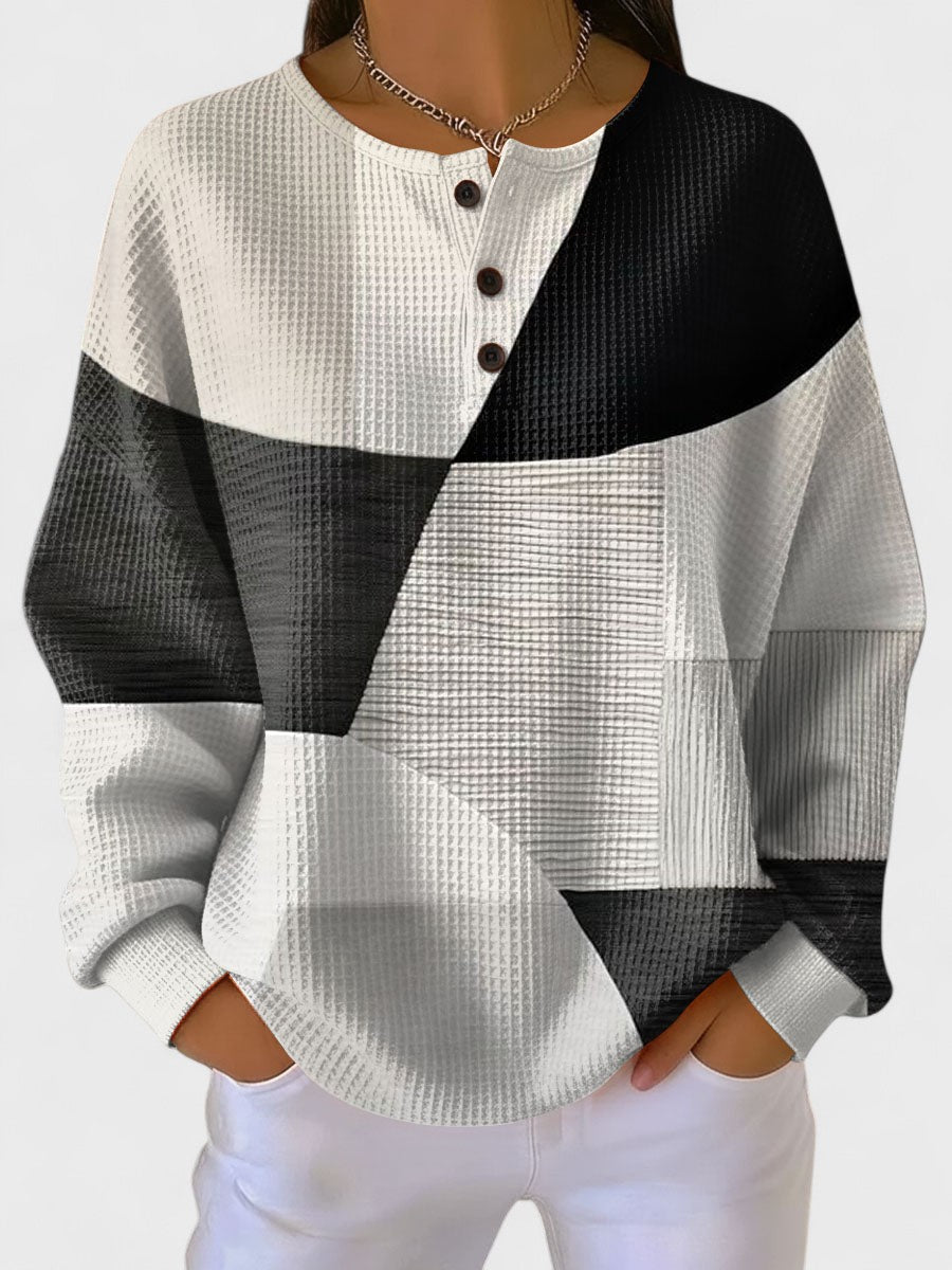 Clara - Ciepły Sweter z Naturalnych Materiałów
