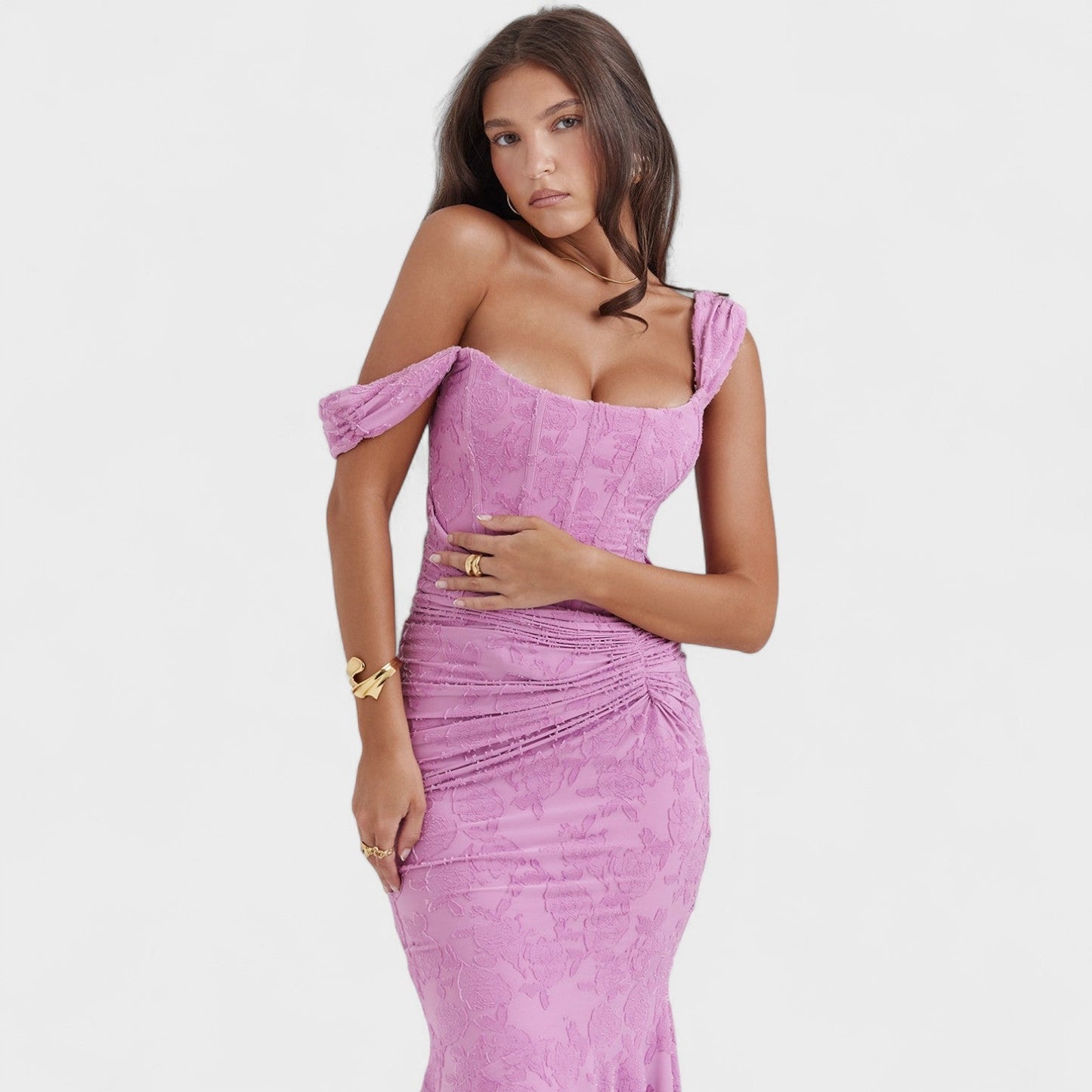 Francesca - Šaty s elegantní sochařskou siluetou
