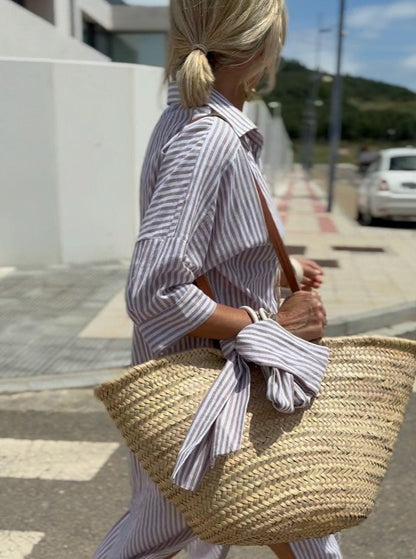 Verónica - Klasická pruhovaná košile s elegantním designem