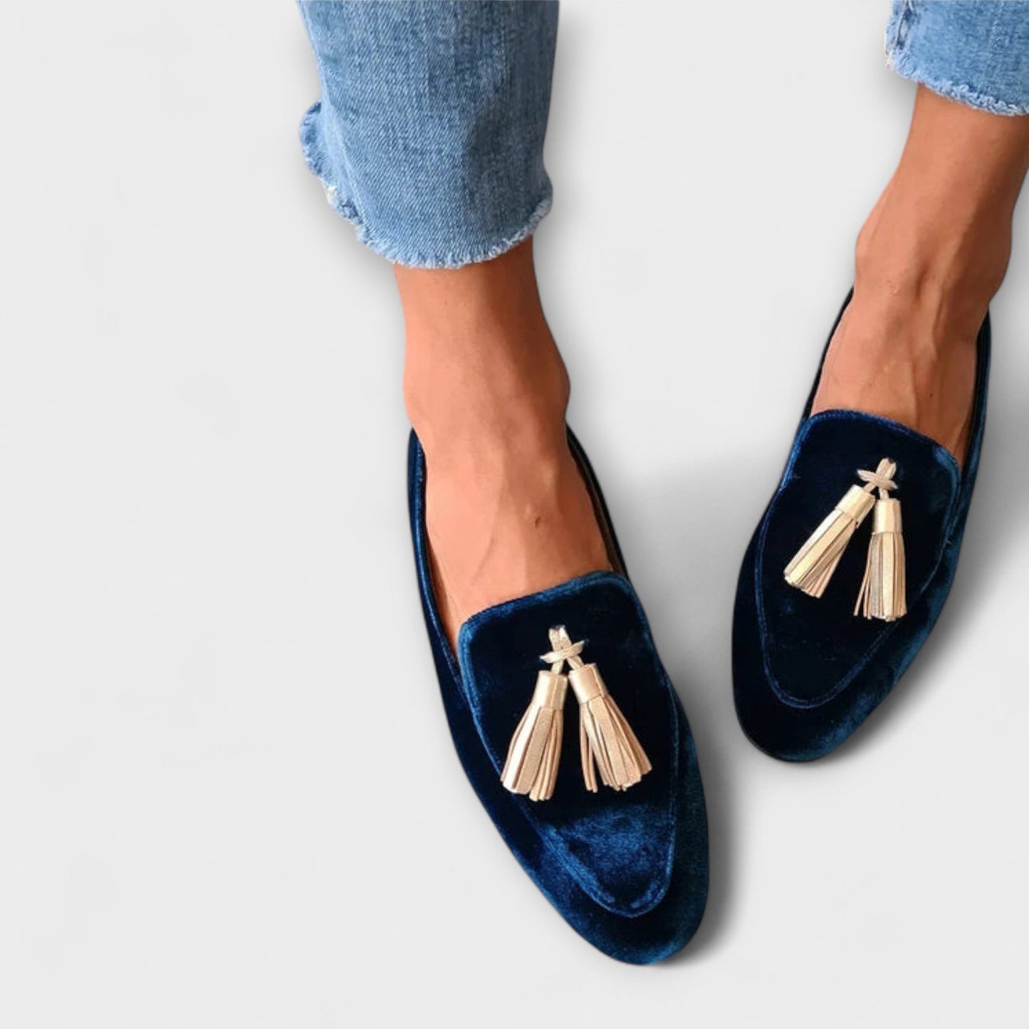 Quinnlyn - Vintage-Inspired Moccasins with Fringes