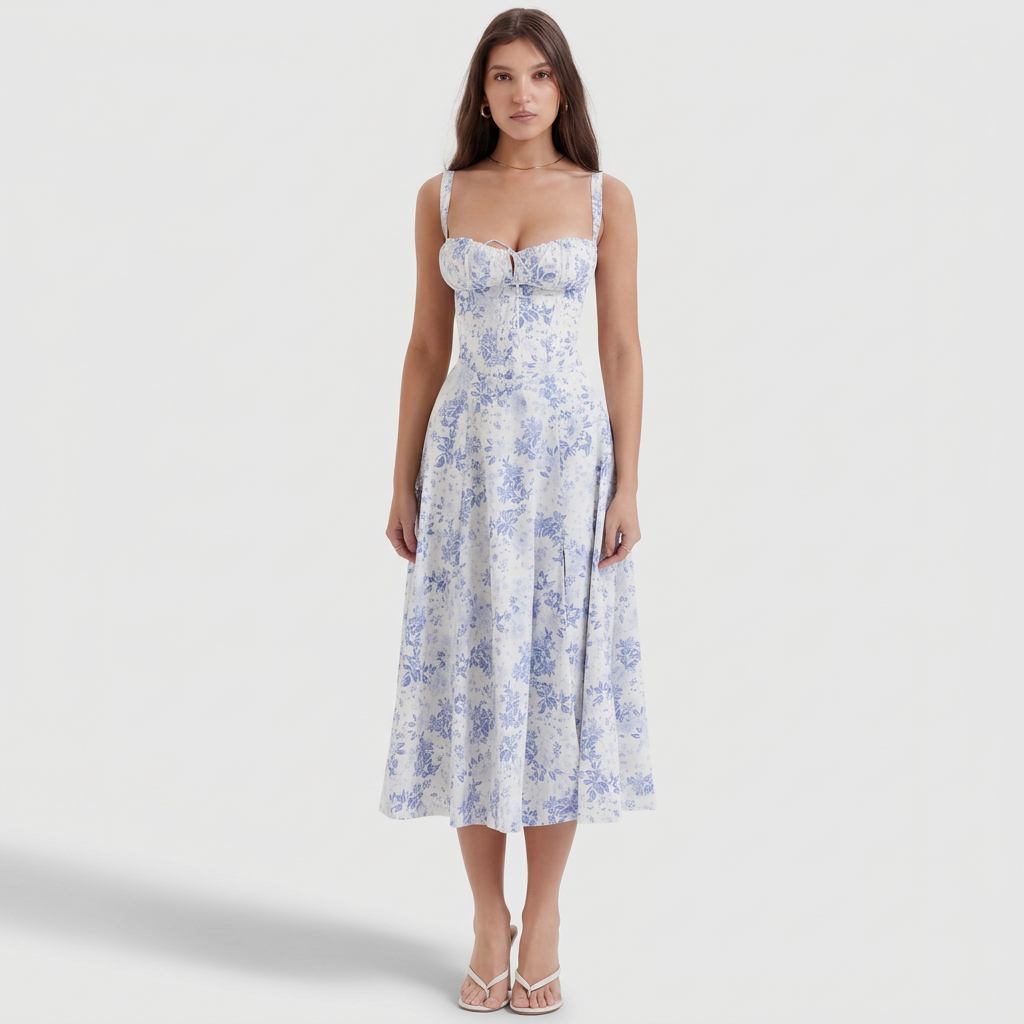 Luana - Stylowa Maxi Sukienka