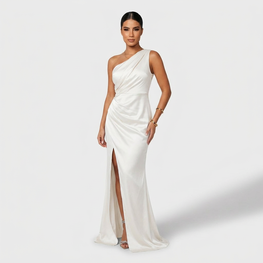 Carla - Elegancka Sukienka w Stylu Maxi