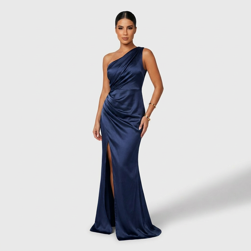 Carla - Elegancka Sukienka w Stylu Maxi