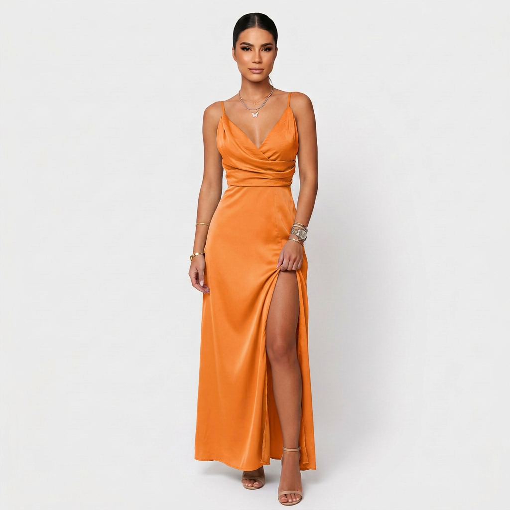 Lara - Elegantní Dlouhé Šaty