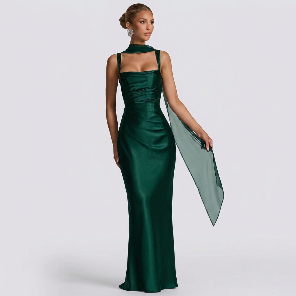 Luana - Stylowa Maxi Sukienka