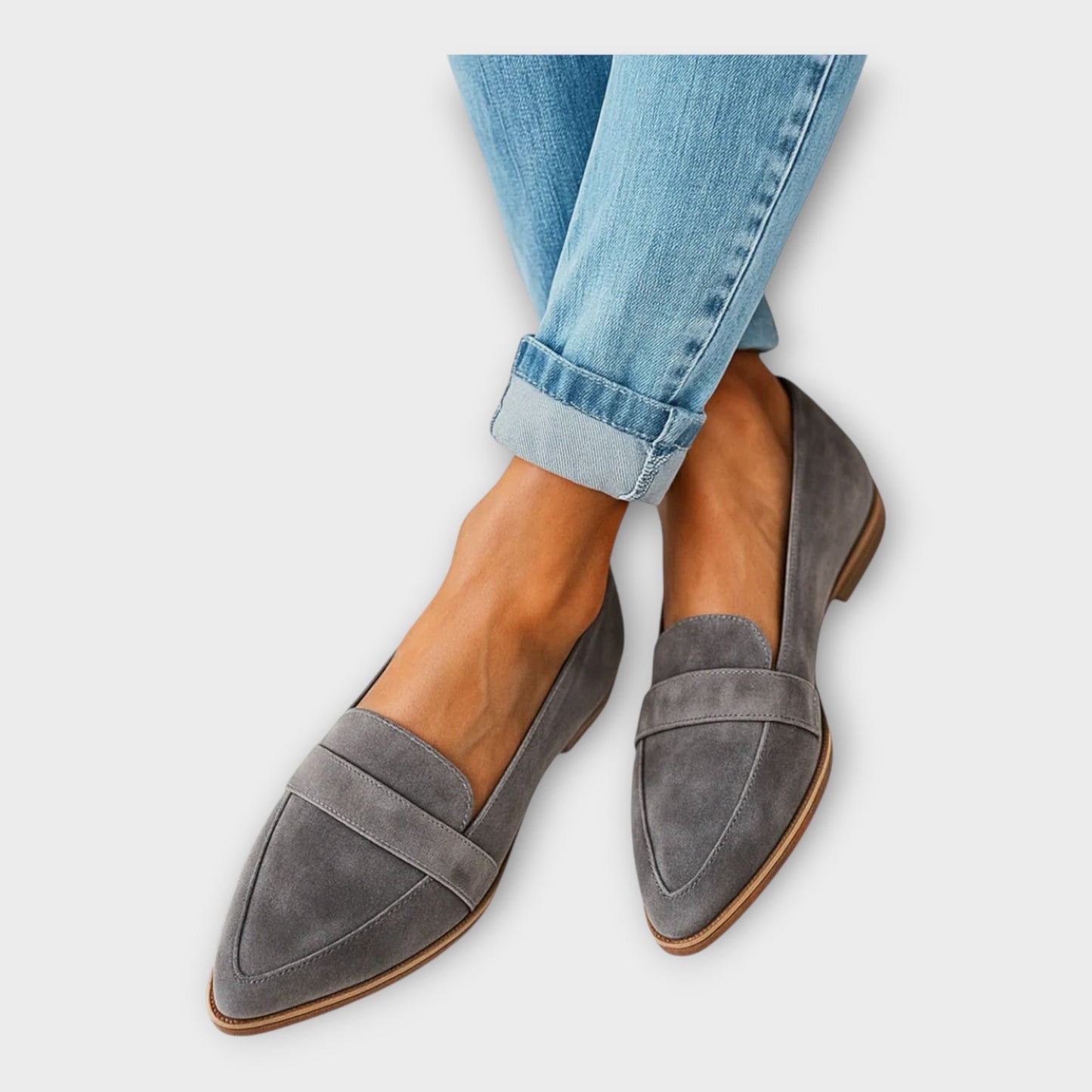 Stylowe Loafersy o Eleganckim Wykończeniu
