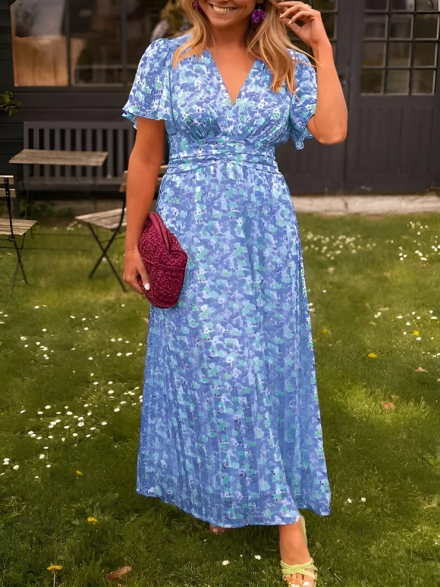 Sandra - Stylowa Maxi Sukienka
