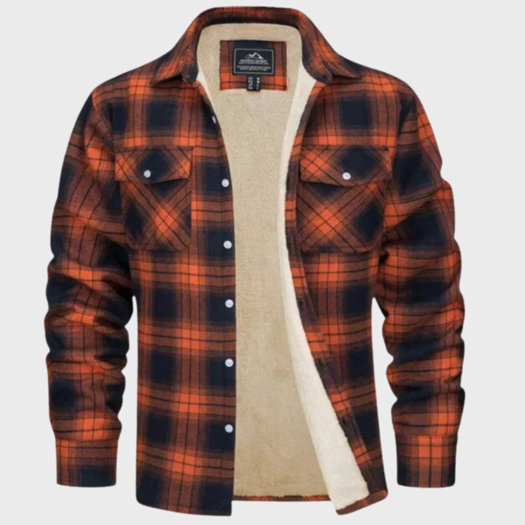 Tiago - Fleece-Belted Trucker Jacket