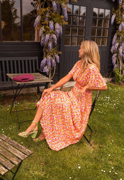 Sandra - Stylowa Maxi Sukienka