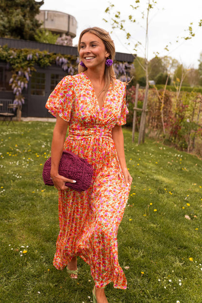 Sandra - Stylowa Maxi Sukienka