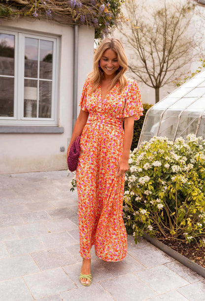 Sandra - Stylowa Maxi Sukienka