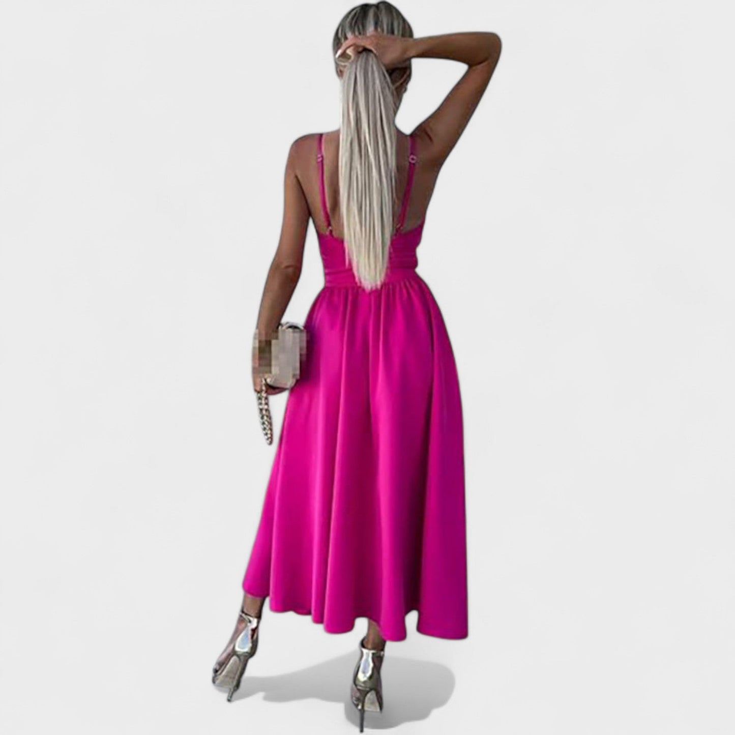 "Cielo - Midi šaty s rozparkem" can be rewritten as "Cielo - Midi šaty s rozparkem pro elegantní look".